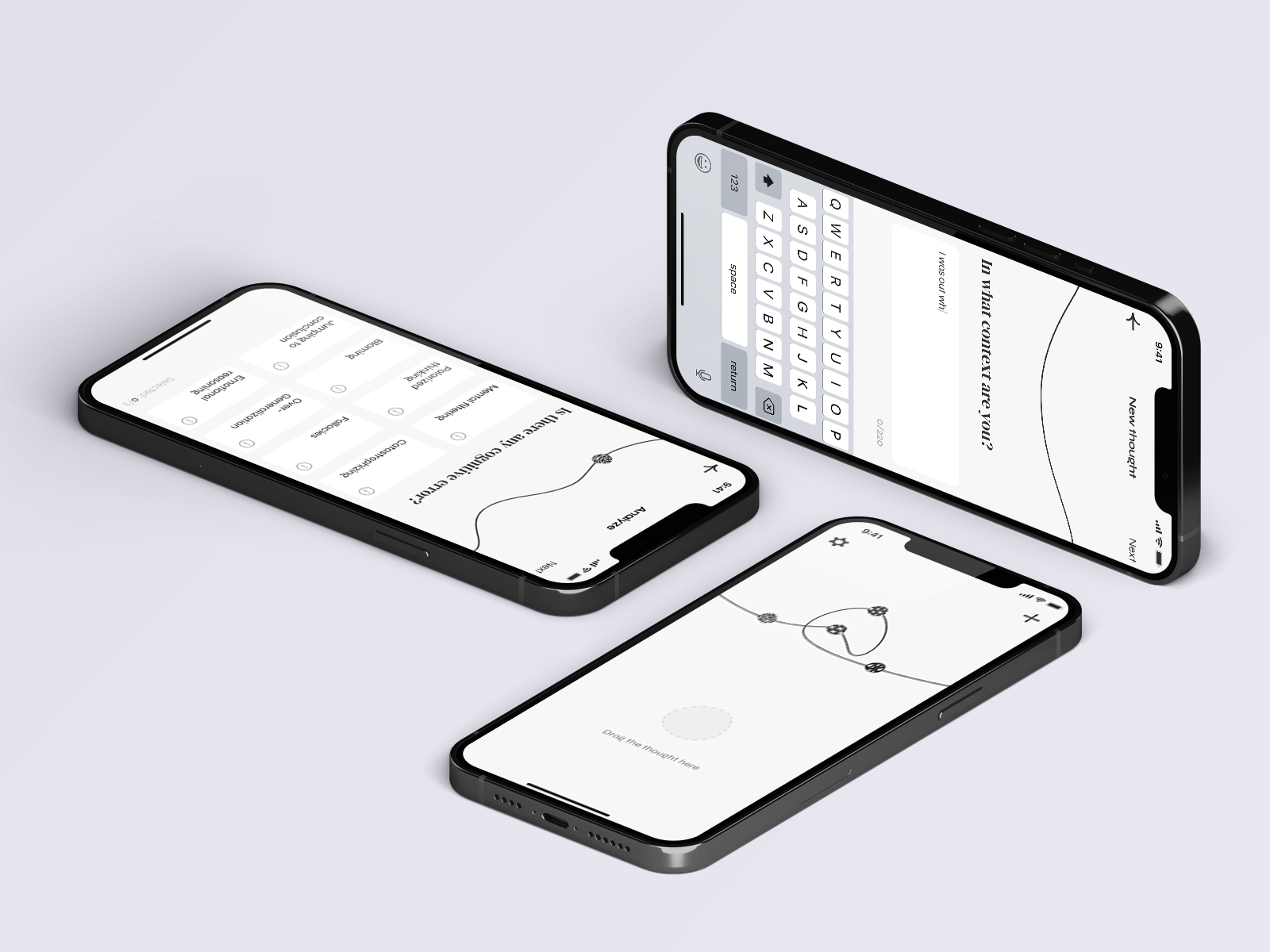 Mockup of Koru App on iPhone device
